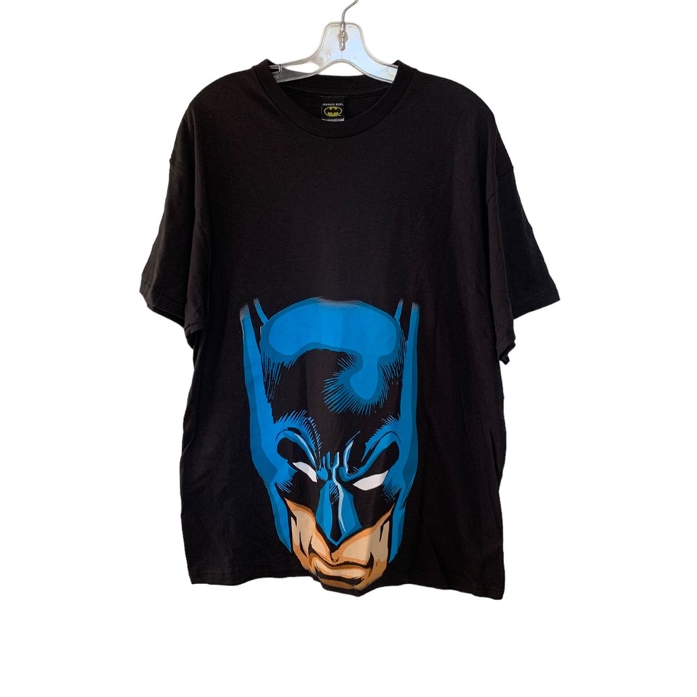 Vintage Batman The Dark Knight 2004 Graphic T Shirt Size XL Black Warner Bros